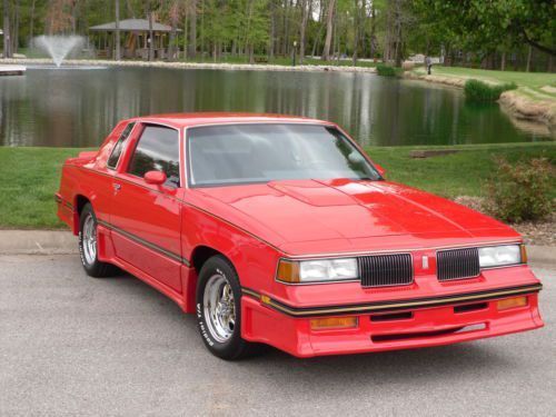 1988 Oldsmobile Hurst/olds 20th Anniversary Aero Commemorative 455 The Red One 1988 Oldsmobile Cutlass