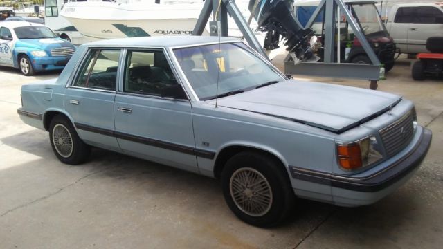 1988 Plymouth Reliant $2400.00 1988 Plymouth Reliant