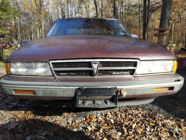 1988 Pontiac Bonneville Classic 3.8 112k No body Rust NO RESERVE 1988 Pontiac Bonneville