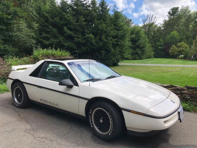 1988 Pontiac Fiero Formula - 58K original miles! 1988 Pontiac Fiero Formula