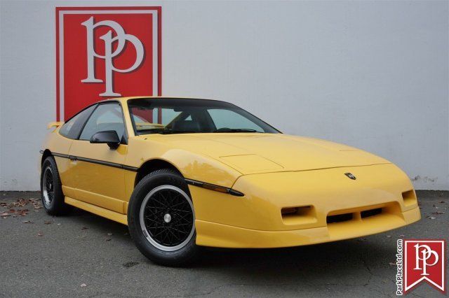 1988 Pontiac Fiero GT 54,302 Miles Talbot Yellow 1988 Pontiac Fiero GT