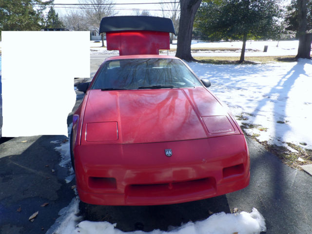 1988 Pontiac Fiero GT - collector car - NO RESERVE! 1988 Pontiac Fiero GT Auto