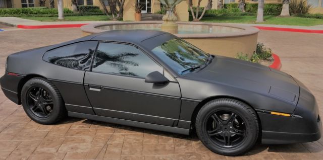 1988 Pontiac Fiero GT V6 5-Speed Restored & Brand New Engine Under Warranty! 1988 Pontiac Fiero GT