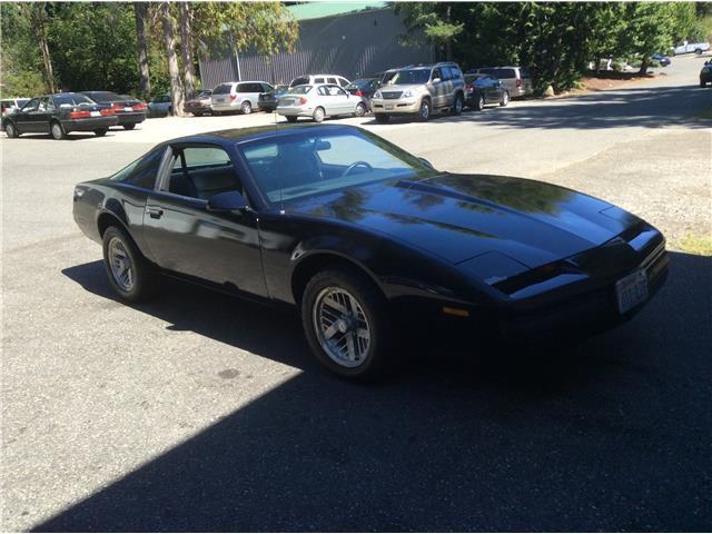 1988 Pontiac Firebird 100,000 Miles Black 8 Cylinder Engine 5.0L/305 Manual 1988 Pontiac Firebird Formula