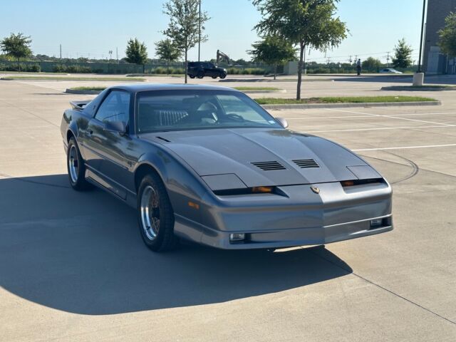 1988 Pontiac Firebird Coupe Grey RWD Manual TRANS AM 1988 Pontiac Firebird TRANS AM