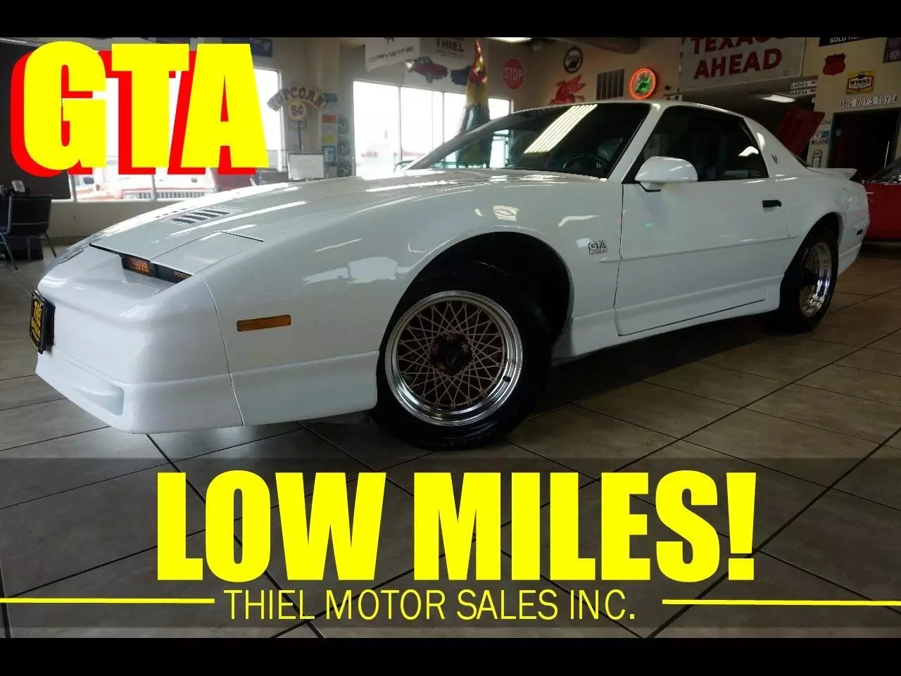 1988 Pontiac Trans Am GTA Hatchback 5.7L 350 V8 87 88 89 90 91 92 1988 Pontiac Trans Am GTA Hatchback