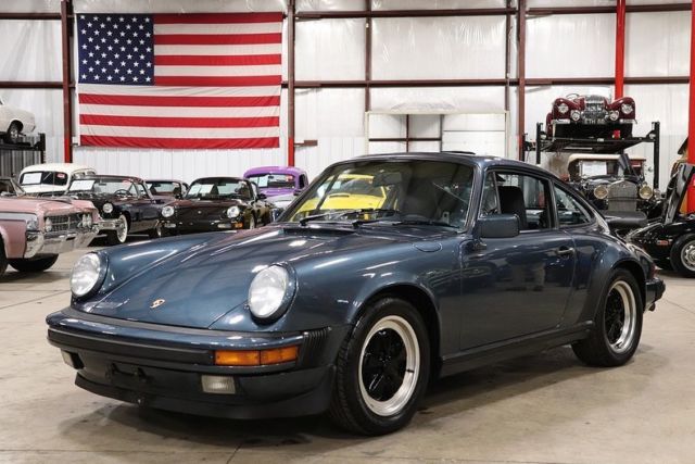 1988 Porsche 911 140419 Miles Venetian Blue Coupe 3.2 Liter G50 5-Speed 1988 Porsche 911 --