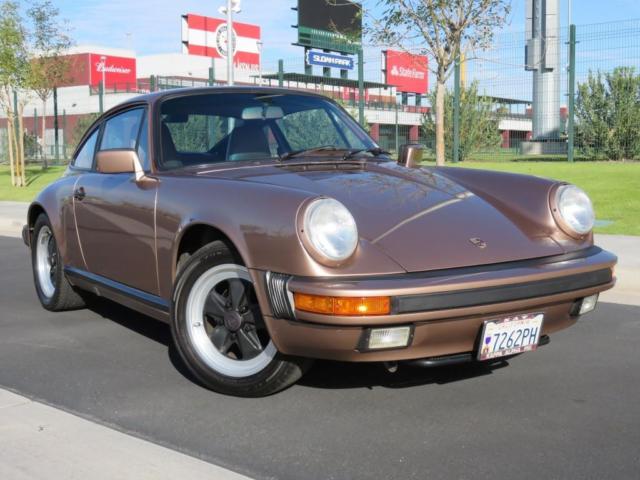 1988 Porsche 911 Carrera 2dr Coupe 77000 Miles Nouget Brown Coupe 3.2L H6 Manual 1988 Porsche 911 Carrera 2dr Coupe