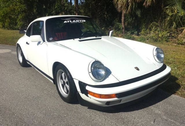 1988 Porsche 911 Carrera 52,700 Miles White 1988 Porsche 911 --