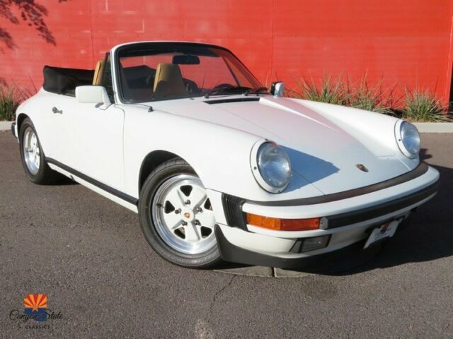 1988 Porsche 911 Carrera Cabriolet, 3.2L, G50 5spd, New Top, Fuchs Wheels, WOW! 1988 Porsche 911 2dr Cabriolet 5-Spd