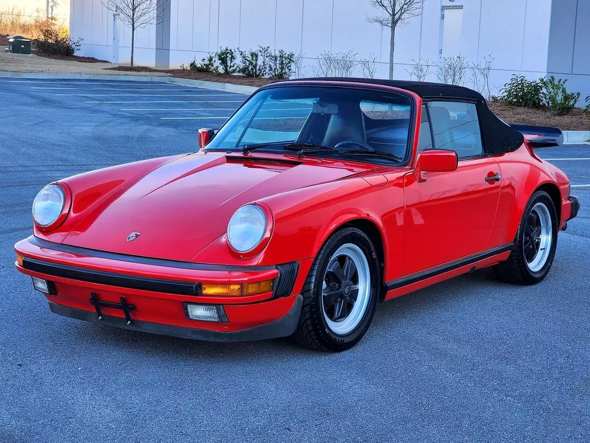1988 Porsche 911 Carrera Cabriolet G50, 107,502 Miles 1988 Porsche 911 Carrera