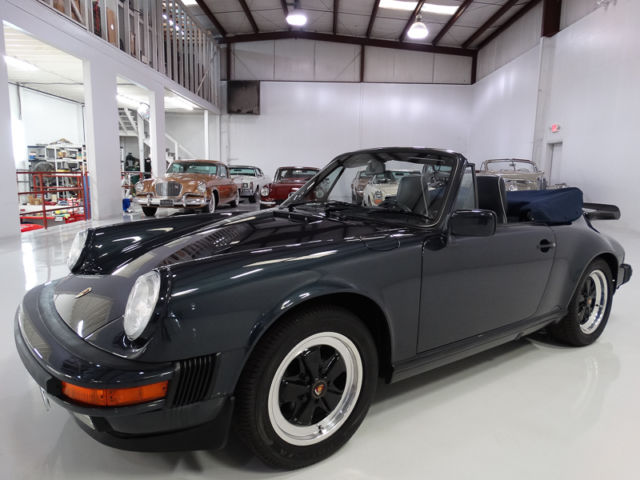 1988 Porsche 911 Carrera Cabriolet, only 26,434 miles! Fully documented! 1988 Porsche 911