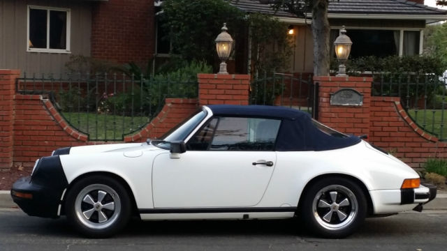 1988 Porsche 911 Carrera Cabriolet with 57K Miles! 1988 Porsche 911