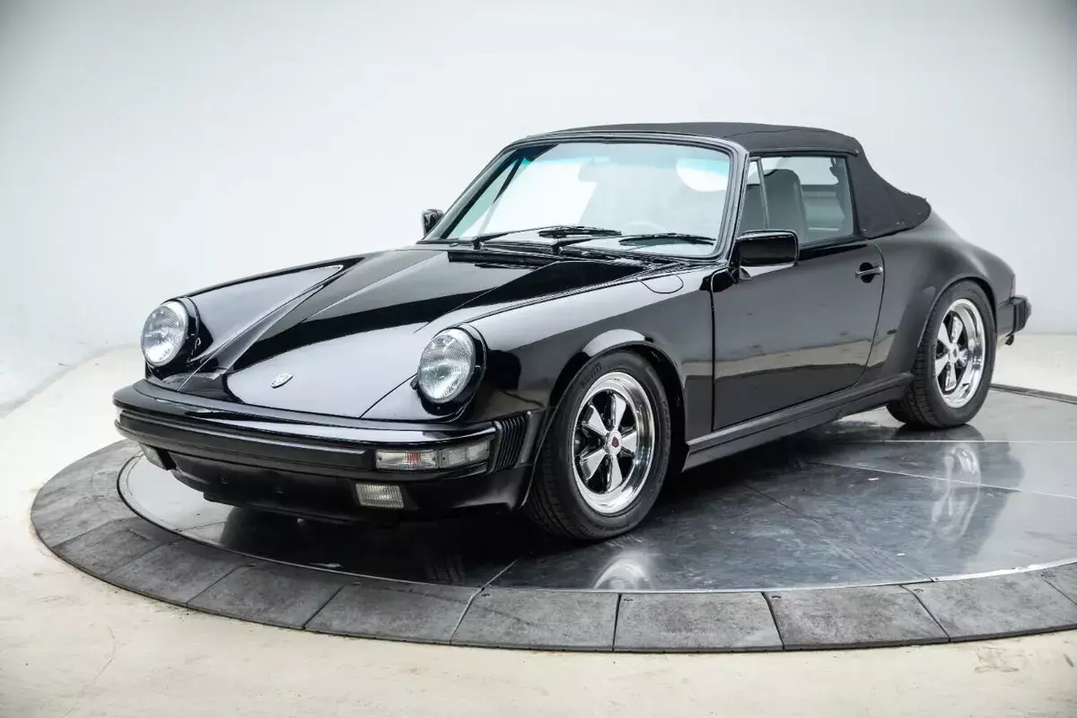 1988 Porsche 911 Carrera Carrera 2dr Convertible Flat 6 Cylinder Engine Manual 5 1988 Porsche 911 Carrera 2dr Convertible