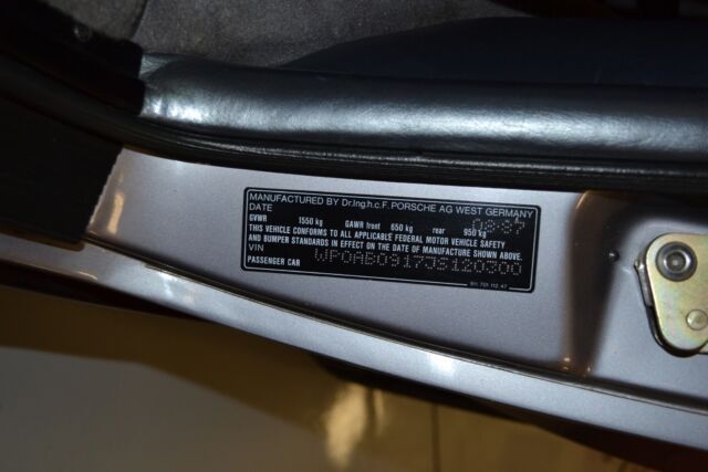 1988 Porsche 911 Carrera Commemorative Edition - photo 7