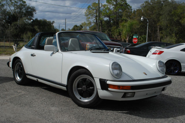 1988 Porsche 911 Carrera Targa 2-Door 3.2L Clean Low Mile Air Cooled G50 Car 1988 Porsche 911