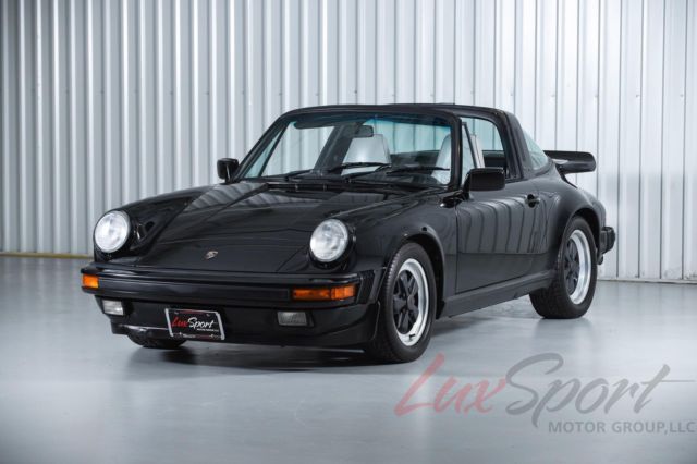 1988 Porsche 911 Carrera Targa Black/Grey 5-Speed, Serviced, 100% Original 82k 1988 Porsche 911 Carrera