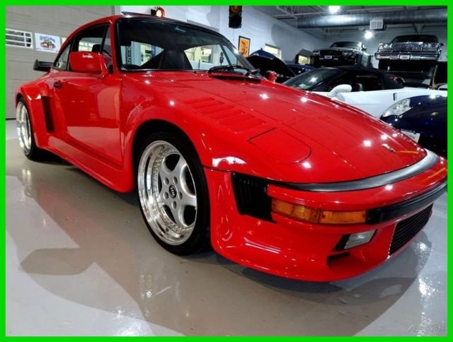 1988 Porsche 911 Slant Nose Turbo Look Carrera Coupe Low Reserve 1988 Porsche 911 Carrera Slant Nose