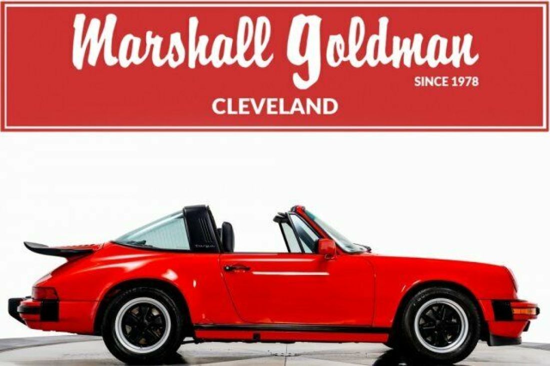 1988 Porsche 911 Targa 2D Cabriolet 3.2L SOHC Flat 6 Manual 1988 Porsche 911
