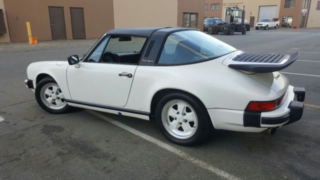 1988 Porsche 911 Targa G50 - RECENT REBUILT ENGINE WITH RECEIPTS 1988 Porsche 911 carrera