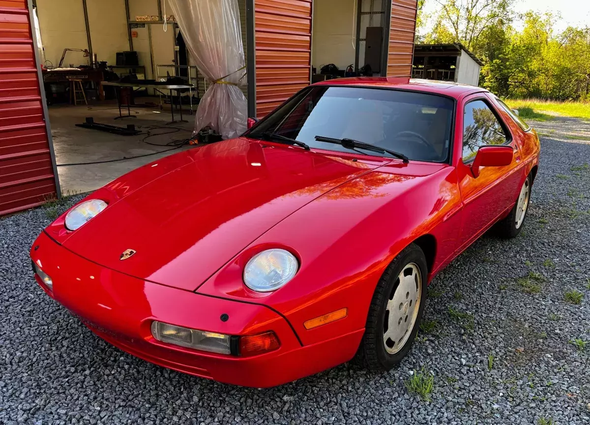 1988 Porsche 928 S4 coupe 2-door 5.0l Guards Red with Tan Interior 1988 Porsche 928