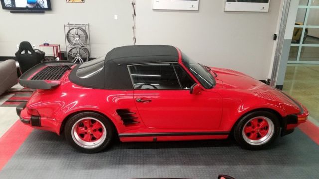 1988 Porsche 930 1988 Porsche 930 Turbo Carrera Convertible 2-Door
