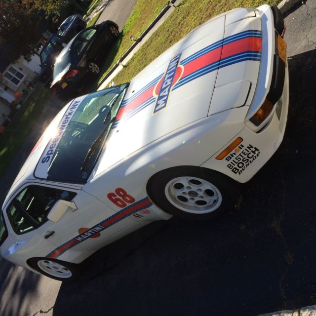 1988 Porsche 944 Base (Rare Automatic) Martini Racing Tribute 1988 Porsche 944 White