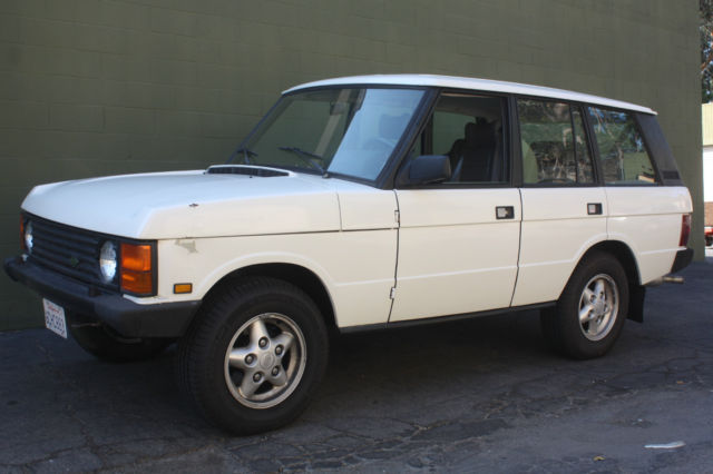 1988 Range Rover 1988 Land Rover Range Rover