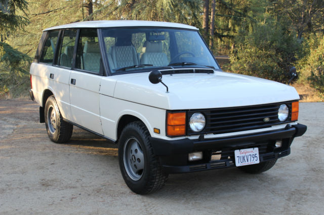 1988 Land Rover Range Rover County
