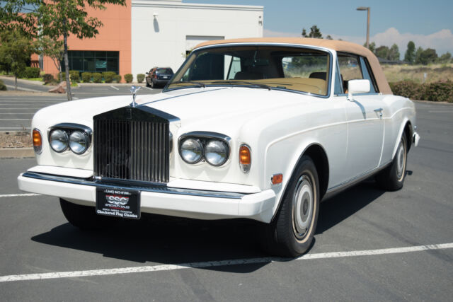 1988 Rolls-Royce Corniche No trim field 16002 Miles White Convertible Turbo 350 1988 Rolls-Royce Corniche No trim field