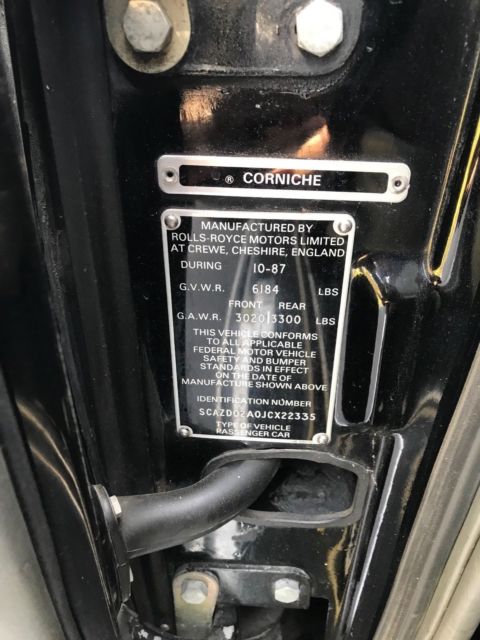1988 Rolls-Royce Corniche Convertible - photo 12