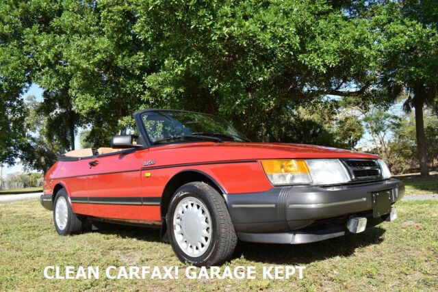 1988 Saab 900 CLEAN CARFAX ONE OWNER ORIGINAL 19K MILES GARAGE KEPT - photo 5