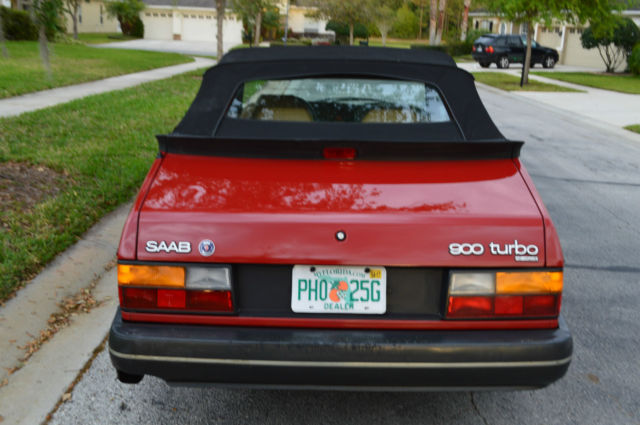 1988 Saab 900 Turbo Convertible 2-Door - photo 5