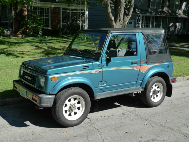 1988 Suzuki Samurai JX Sport Utility 2-Door 1.3L 1988 Suzuki Samurai