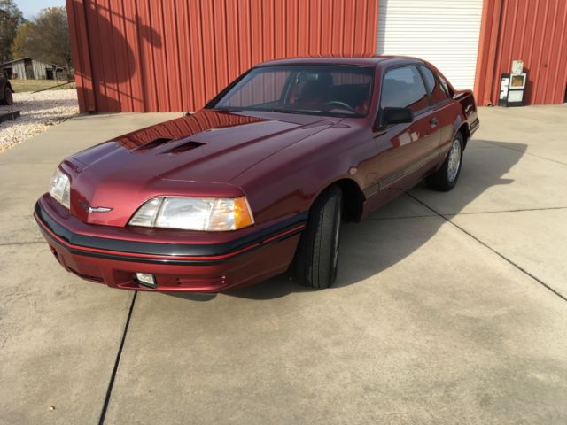 1988 Thunderbird Turbo Coupe Outstanding All Original Survivor 1988 Ford Thunderbird SC Coupe