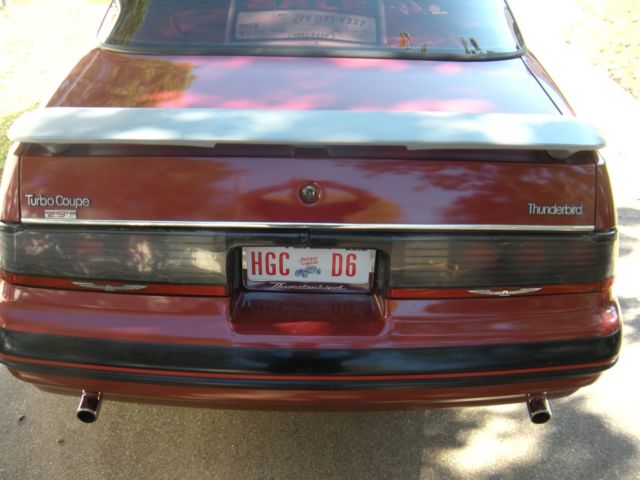 1988 Ford Thunderbird RED - photo 3