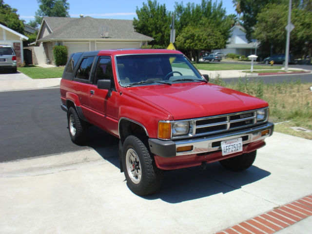 1988 Toyota 4runner CA truck 1986 1987 1989 1988 Toyota 4Runner