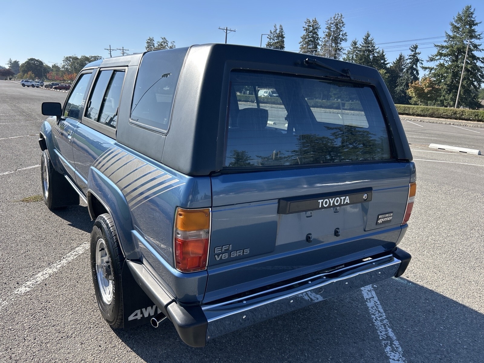 1988 Toyota 4Runner VN66 SR5 V6 automatic low miles 151k cold ac - photo 4