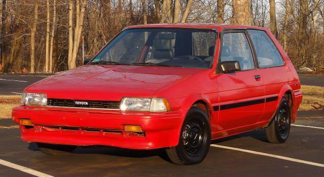 1988 Toyota Corolla FX Hatchback Red Auto Low Miles RARE L@@K NR!!! 1988 Toyota Corolla FX