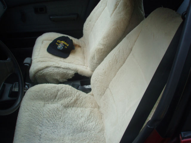 1988 Toyota Corolla Lamd skin ft covers, rear cloth - photo 4