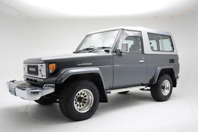 1988 Toyota Land Cruiser BJ74 4WD Turbo Diesel 120,800 Miles Gray SUV 3.4L Turbo 1988 Toyota Land Cruiser BJ74 4WD Turbo Diesel