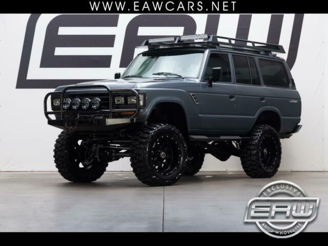 1988 Toyota Land Cruiser FJ62 4X4 0 Gray V8 GMC SMALL BLOCK 350 CARBURETED Auto 1988 Toyota Land Cruiser FJ62 4X4