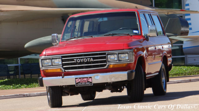 1988 Toyota Land Cruiser FJ62 Base Sport Utility 4-Door 4.0L AWD Original 1988 Toyota Land Cruiser