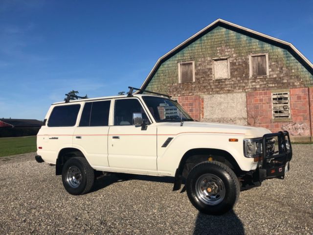 1988 Toyota Land-Cruiser FJ62 GX One Owner Clean RUST FREE World Wide Auction 1988 Toyota Land Cruiser GX