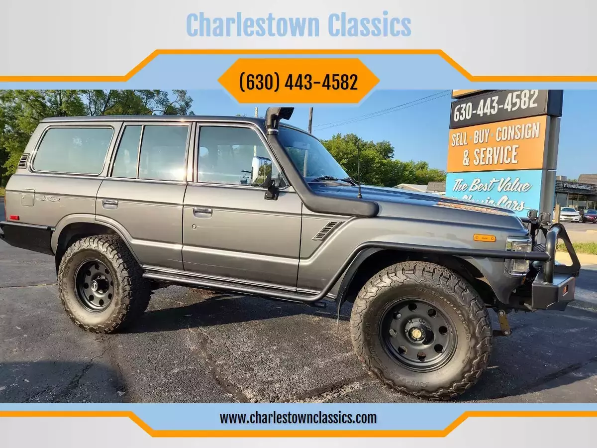 1988 Toyota Land Cruiser, Gray with 210403 Miles available now! 1988 Toyota Land Cruiser Base 4dr 4WD SUV