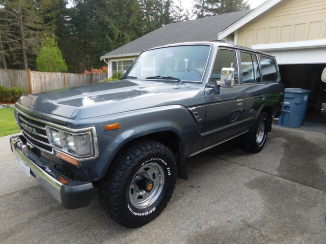 1988 Toyota Landcruiser FJ62 126K ORIGINAL MILES NO RESERVE RUST FREE 1988 Toyota Land Cruiser FJ60 FJ62 FJ40 Land Cruiser landcruiser