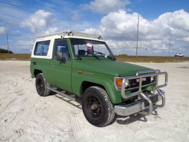 1988 Toyota Landcruiser LJ73 Turbo Diesel Removable Top 1988 Toyota Land Cruiser