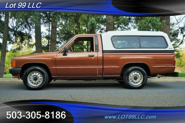 1988 Toyota Pickup 140k 22R 5 Speed Manual A/C Canopy 5 Speed Manual 2-Door Tru 1988 Toyota Pickup