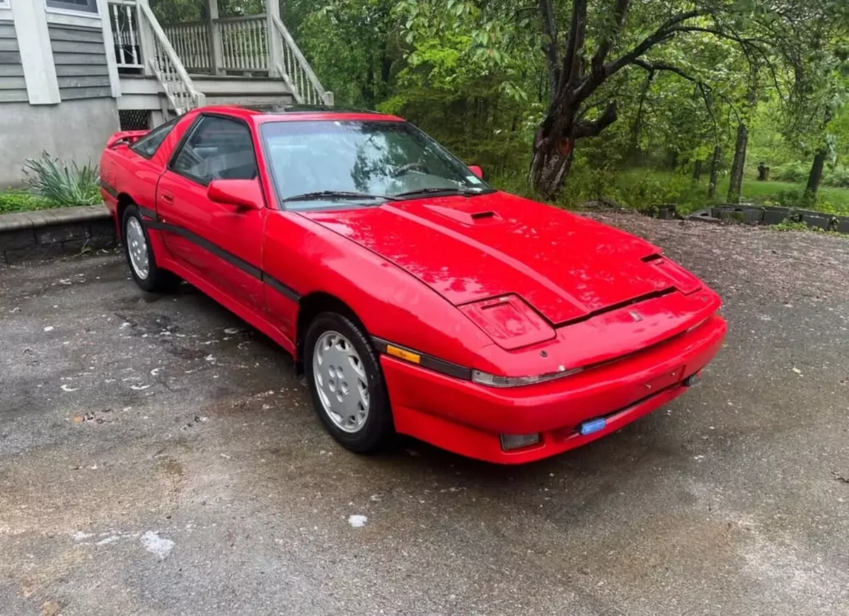 1988 Toyota Supra Hatchback Red 1988 Toyota Supra