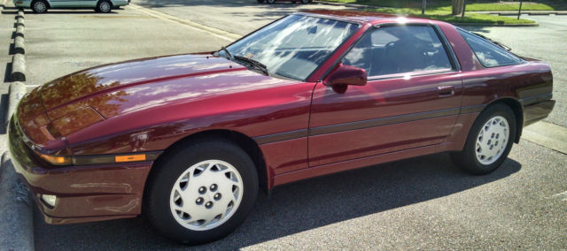 1988 Toyota Supra Non Turbo with Targa Top 1988 Toyota Supra